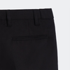 Men’s Black Straight-Fit Trousers – LETREND with Hidden Elastic Waistband