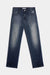 Men’s Stretch Washed Jeans – LETREND Versatile Straight Fit – Medium Blue